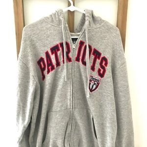 Patriots Hoodie New England NFL embroidered Large